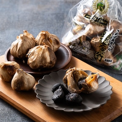 フデばあさんの親孝行黒にんにく(不揃い)190g×2袋入り