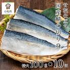 国産鯖の切り身 甘塩仕立て 10切れセット 小分け 冷凍サバ 骨取りさば