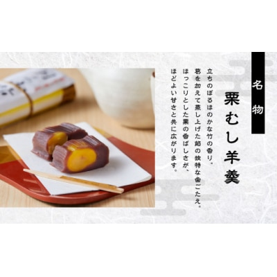 月よみ山路 栗むし羊羹5本セット 大人気ようかん 羊かんセット