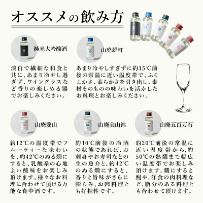 農口尚彦研究所 100ml × 5 Bottles Discovery Set 日本酒飲み比べセット