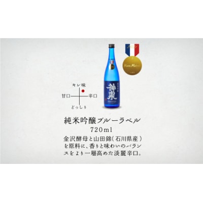 神泉 辛口 3種セット 720ml×3本 飲み比べセット 日本酒 清酒