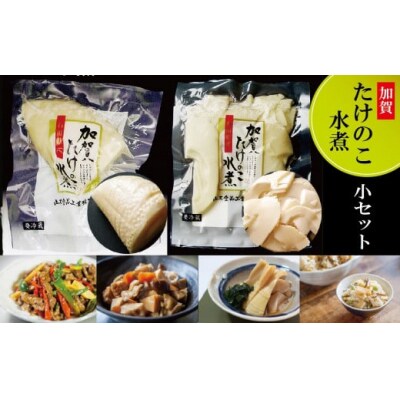 加賀たけのこ水煮 小セット(ホール スライス) 筍水煮 真空包装