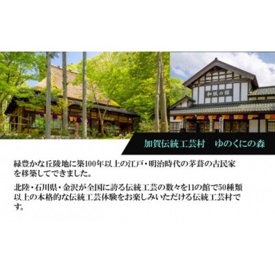 ゆのくにの森「入村&ろくろ回し体験」利用券