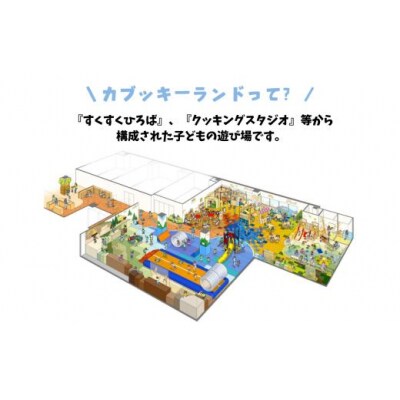 《親子で楽しめるカブッキーランド》カブッキーランド年間パスポート交換券