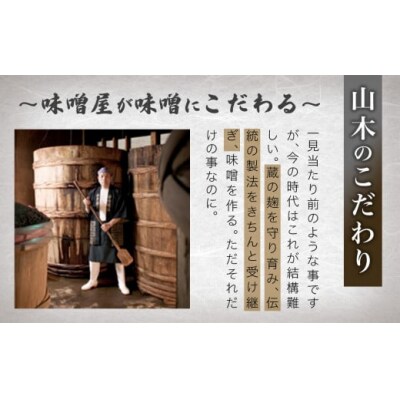 小松市産 大麦味噌6パックセット