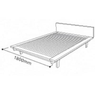 スリットベッド クイーン かえで(メープル) 無垢材