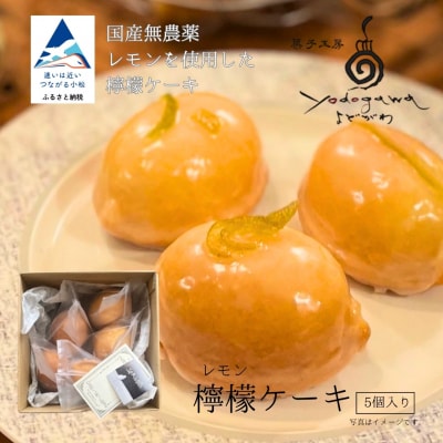 檸檬ケーキ 5個入り 国産無農薬レモン使用 無添加レモンケーキ お菓子 ギフト