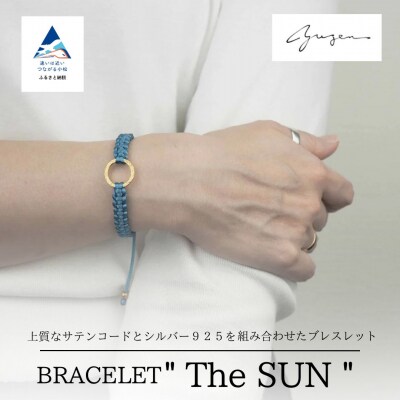 Bracelet -The SUN- ゴールド ブレスレット【オリエンタルブルー】