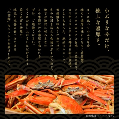 「香箱ガニ」 2杯セット 石川冬の味 かに 蟹 せこがに | 石川県 小松市 【魚たじま】
