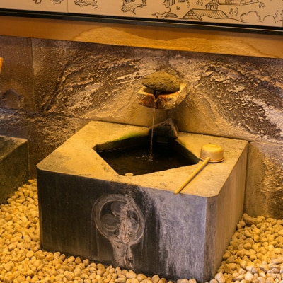 【法師】源泉かけ流し半露天風呂付特別室 1泊2食付2名 粟津温泉