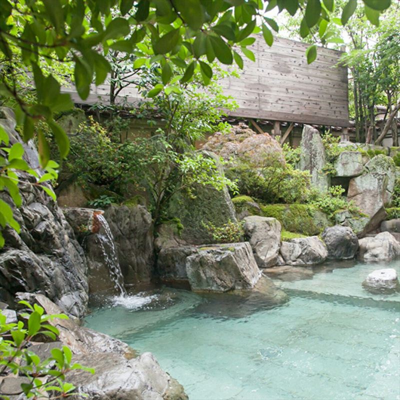 【法師】夏の館 1泊2食付2名 宿泊 旅行 粟津温泉 旅館 石川県 小松市
