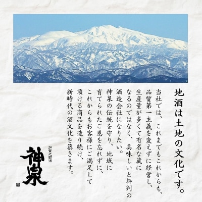 【3ヶ月定期便】 数量限定 日本酒 神泉 おすすめセット(720ml×2本)×3ヶ月 お酒 父の日