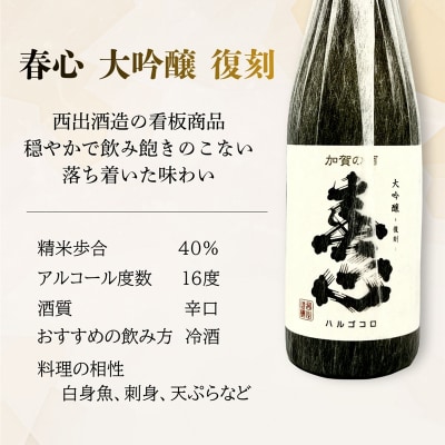 春心 大吟醸 復刻 720ml(桐箱入り) 日本酒 お酒 国産米 父の日 ギフト プレゼント