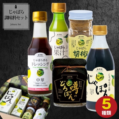 じゃばら調味料セット【njb661】