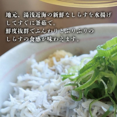 紀州和歌山湯浅産 釜揚げしらす 500g(100g×5) 【uot786A】