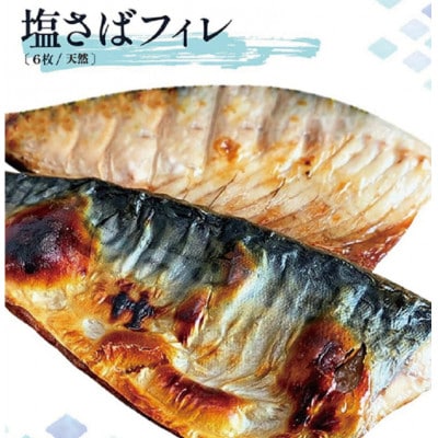 迷ったらコレ!!魚鶴商店の天然紅サケ約1kg & 塩さばフィレ6枚セット【uot744A-1】
