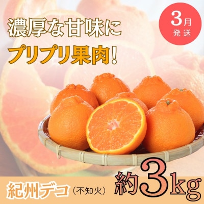 【発送月固定定期便】旬のフルーツ定期便 【田村みかん 紀州デコ 桃】 【tkb313】全3回