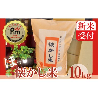 新米受付【お米マイスター】ほっ懐かし米　10kg　　H056-078