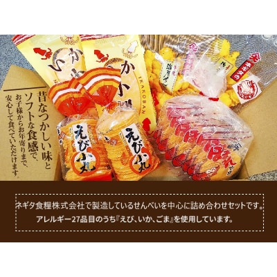昔なつかしい　えびせんべいセット　H085-005