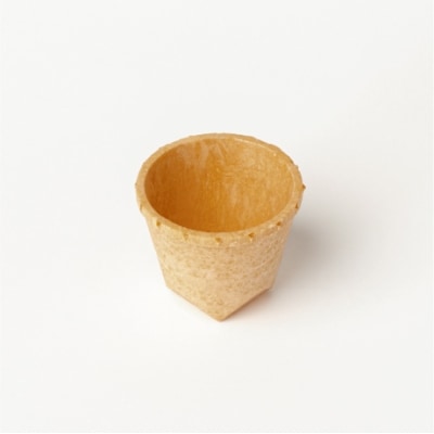 食べられるコップ「もぐカップ」プレーン味 Sサイズ 10個入り　H068-038