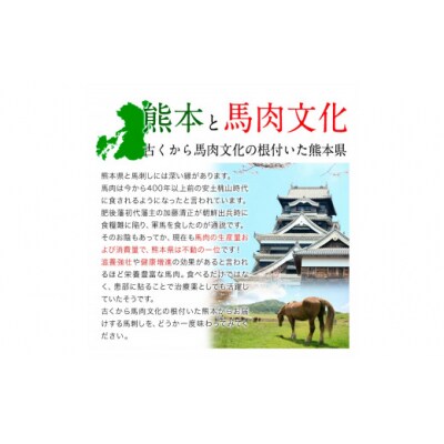 希少な純国産【熊本肥育】2年連続農林水産大臣賞受賞 馬肉のこま切れ400g(200g×2セット)
