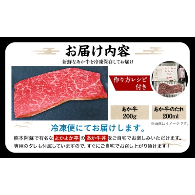 あか牛丼セット 道の駅竜北