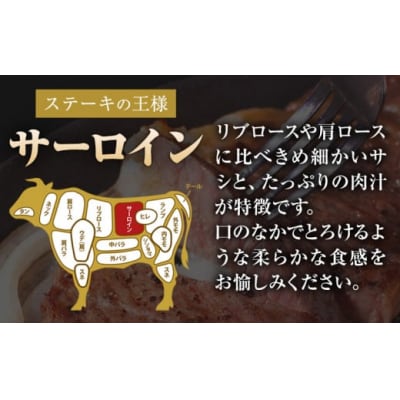 くまもと黒毛和牛 サーロインステーキ 内容量 合計250g 牛肉 冷凍
