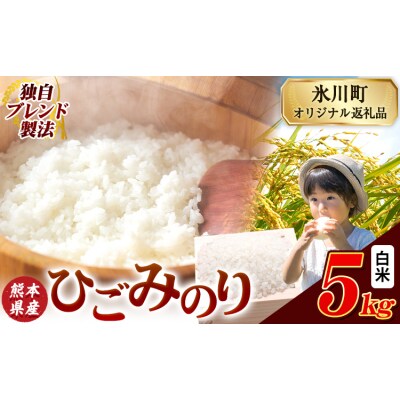 ひごみのり 白米 熊本県産 ブレンド米 5kg《7-14日以内に出荷予定(土日祝除く)》