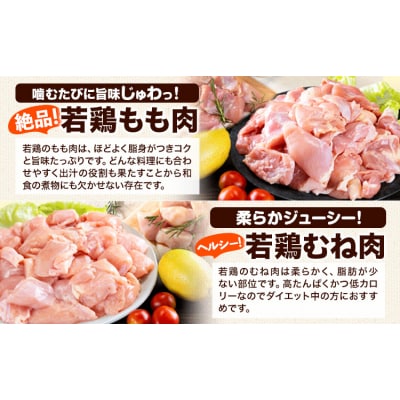 うまかチキン もも+むねハーフセット 合計930g 《30日以内に出荷予定(土日祝除く)》