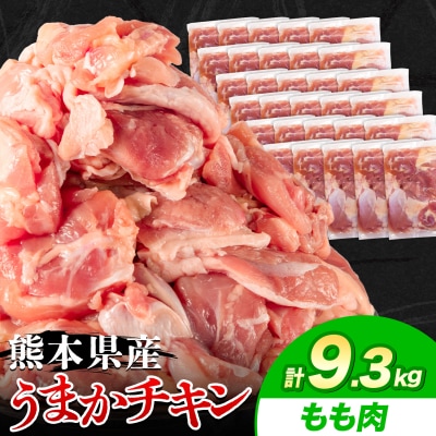 うまかチキン もも肉 合計9.3kg《30日以内に出荷予定(土日祝除く)》