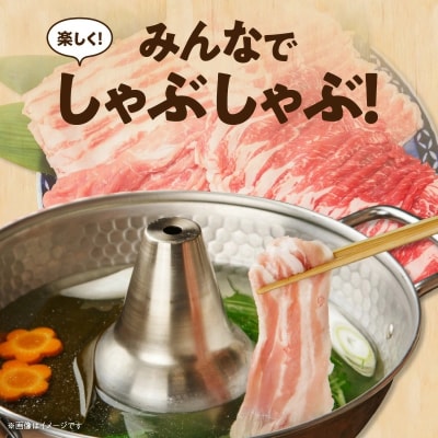 “三州あおみ豚” しゃぶしゃぶセット 計2.2kg(ロース&肩ロース&バラ&&モモ)H030-014