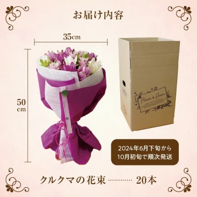 【夏限定】花もち抜群!碧南市産「クルクマ」 カラフルブーケ 20本花束でお届け H174-002