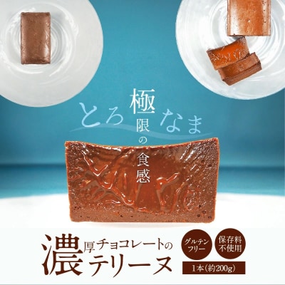 【テリーヌ専門店L】(約200g)濃厚チョコレートのテリーヌ H173-017