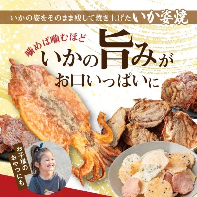 いか 姿焼き 姿揚げ ビールのおつまみ 宅飲み応援おつまみ「いか姿焼き三昧」 　H011-131