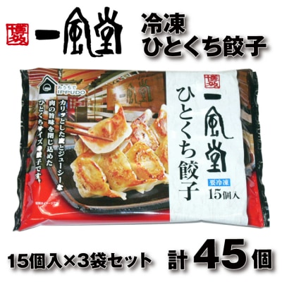 博多一風堂ひとくち餃子(3セット).ZG317