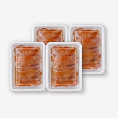 北海道産たらこ使用.辛子明太子家庭用(小サイズ)200g×4パック【辛子明太子】.AC219