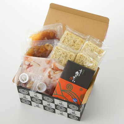 国産黒毛和牛のもつ鍋「醤油」(4～6人前)・かば田の昆布漬辛子めんたい.BG040