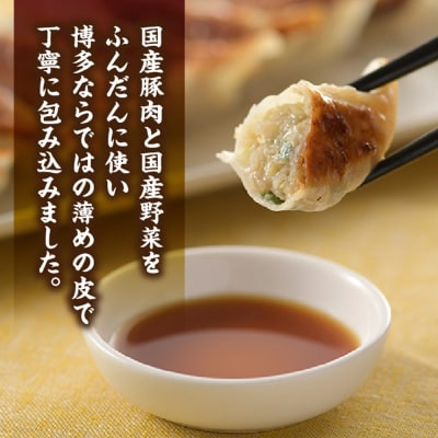 【創業40年の老舗が誇る味わい】博多餃子40個.ZH287