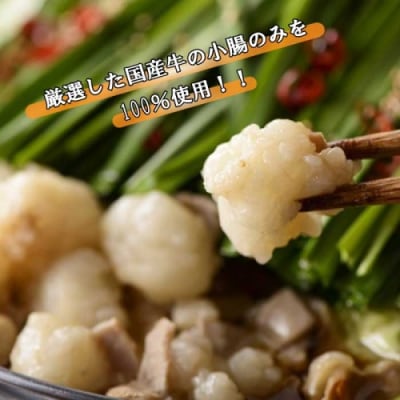 【芳々亭】もつ鍋2～3人前セット(味噌味)【もつ鍋・味噌味】.AE250