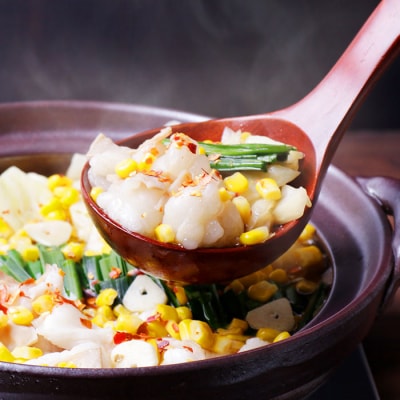 創業1981年.博多もつ鍋.宗家「赤門屋」牛もつ鍋4人前【もつ鍋・醤油味】.BA024