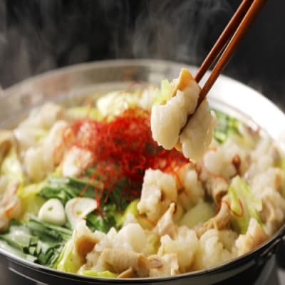 訳あり!博多醤油もつ鍋2人前と辛子明太子(切子)1個セット【もつ鍋・醤油】【辛子明太子】.ZH207