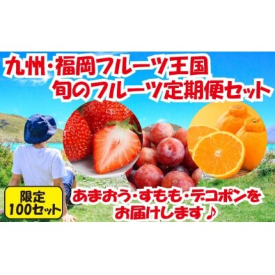 【人気】九州・福岡フルーツ王国.旬のフルーツ定期便Gセット.CH004