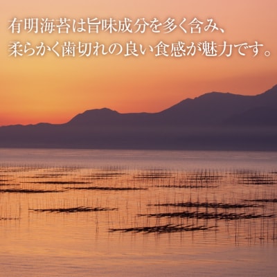 福岡有明海苔(味のり・塩のりセット)計50枚【福岡有明のり】.AB641