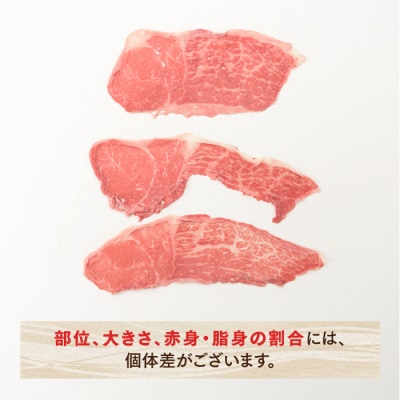 博多和牛赤身スライス(定期便:全3回).CI007