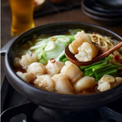 【天神ホルモン】丸腸もつ鍋(2人前×2セット).AE254