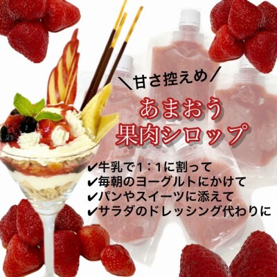 あまおう果肉シロップ.A1635