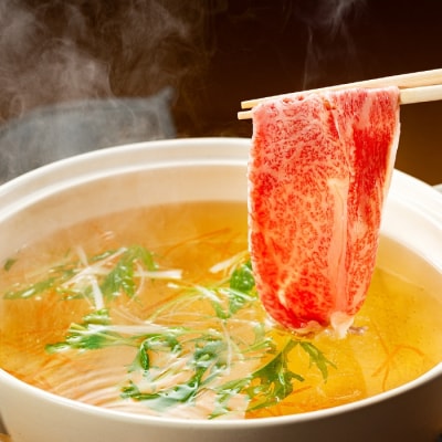 博多和牛ロース・しゃぶすき用(約400g)【博多和牛】.AG135