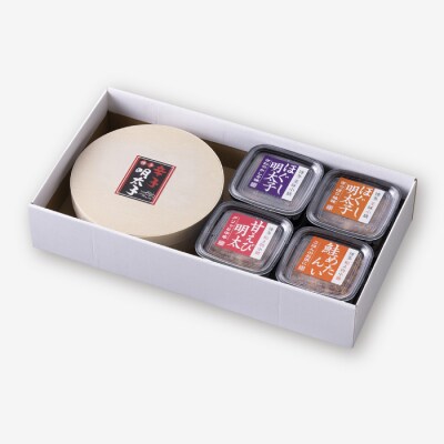 博多辛子明太子・ほぐし明太子のセット【辛子明太子】.BA030