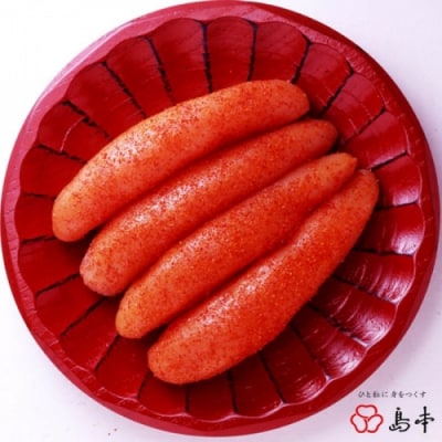 【希少国産】北海道産近海子使用・辛口辛子明太子1本物240g.AD207