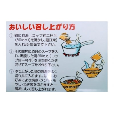 博多長浜ラーメンセット6食入り×4箱【豚骨ラーメン】.AD223